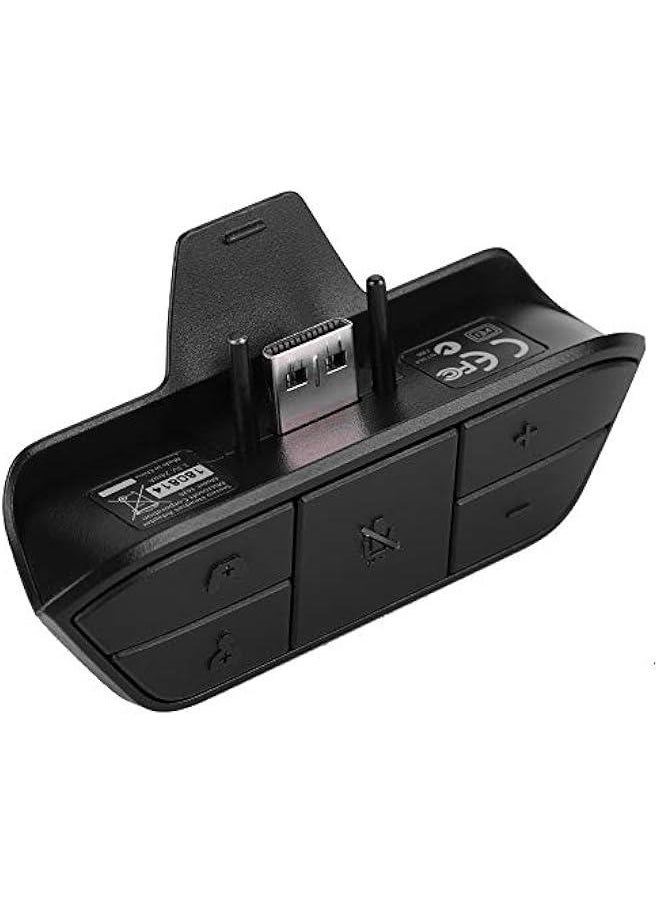 Stereo Headset Adapter for One,Headphone Converter with Game Control & Stereo Sound Synchronization