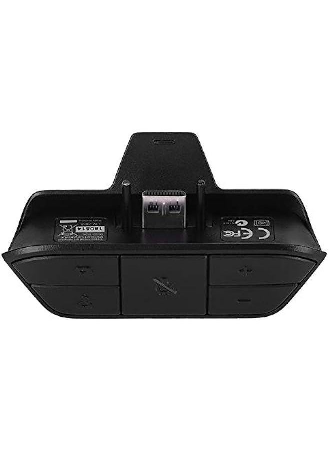 Stereo Headset Adapter for One,Headphone Converter with Game Control & Stereo Sound Synchronization