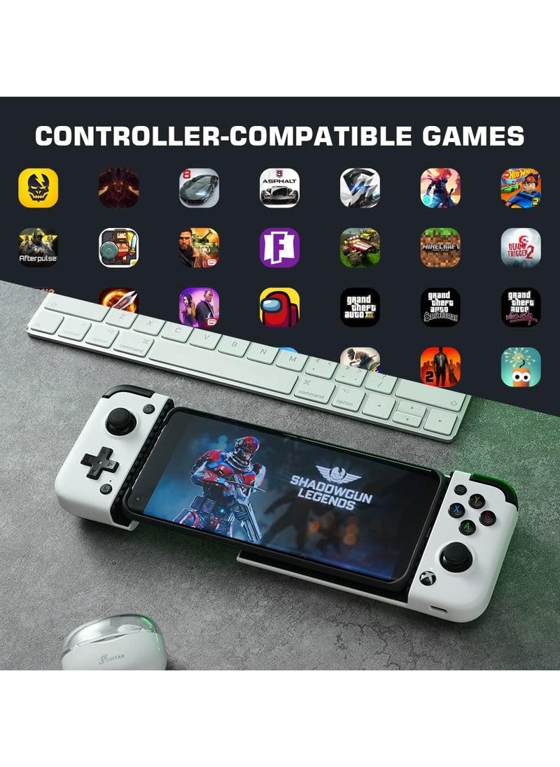 Classic Gamepad GameSir X2 Pro-Xbox Mobile Game Controller for Android Phone Type-C (100-179mm) Phone Controller for Play Xbox Game Pass, Xcloud, Apex, Stadia, Luna-Mappable Back ons-Passthrough Cha