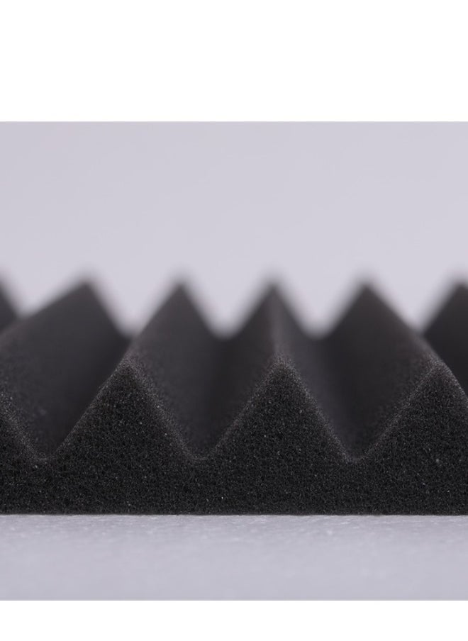 12 Pieces Recording Studio Soundproof Wedge Foam