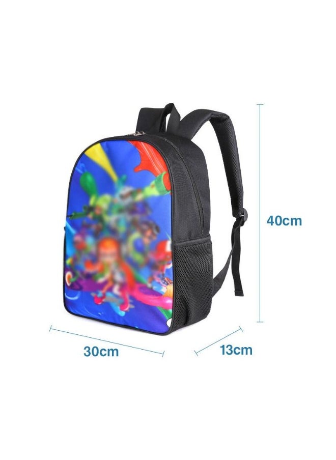 3 Pcs Cartoon the Amazing Digital Circus Backpack Set