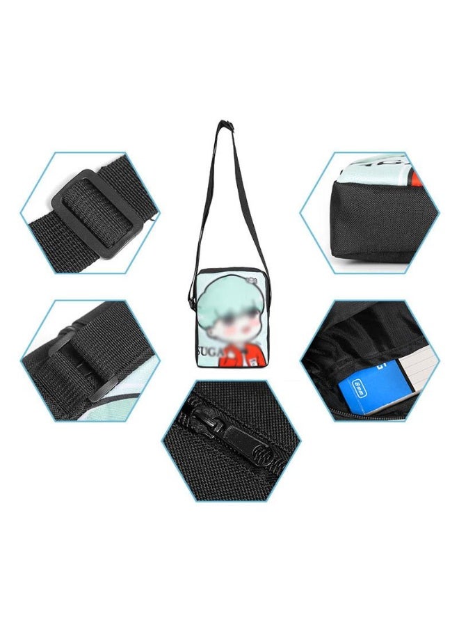 3 Pcs Cartoon the Amazing Digital Circus Backpack Set