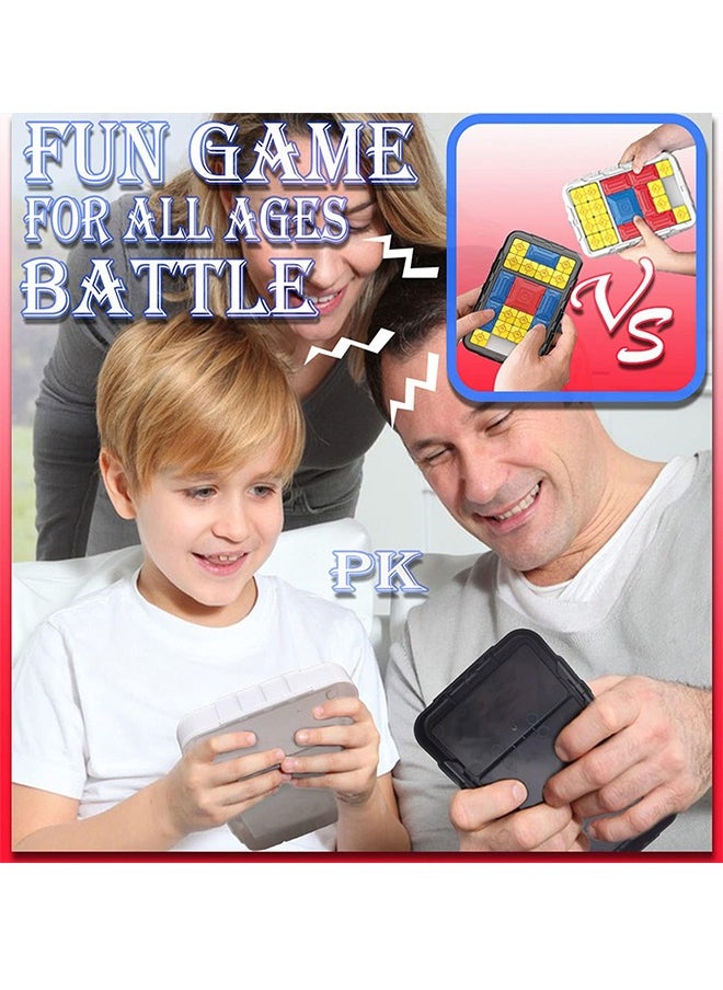 2Pcs Puzzle Game for Kids Brain Teasers Puzzle Toy Tangram Jigsaw Intelligence Unblock 500+ Leveled Up Super Slide Game for All Age Gifts for 3-15 Old Kids Toys