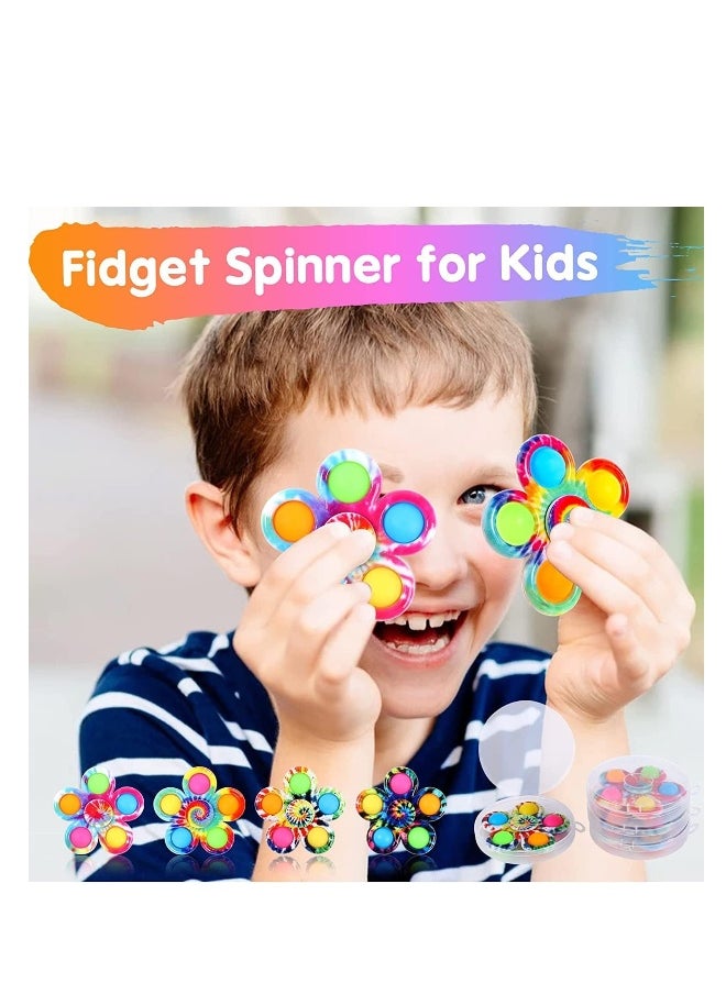 16 Pcs Fidget Spinners Toys For Kids And Girls Pop Fidget Spinner Toys For Kids Birthday Party Stress Relief Kids Toys