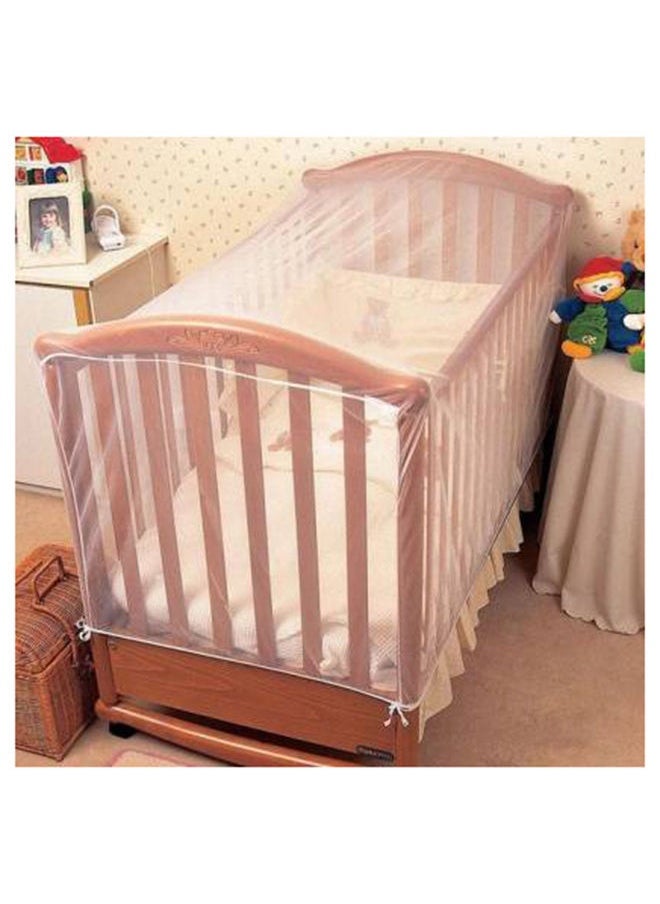 Baby's Crib Breathable Mosquito Net, High-quality Affordable, Long-lasting Material, Elastic Edge Design