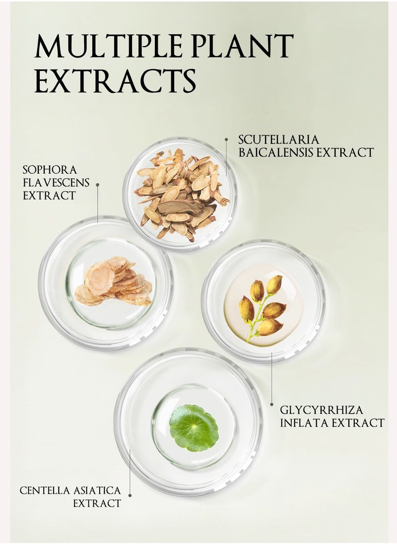 2-PACK Herbal Extract Exfoliating Gel, Deep Cleansing Facial 50g*2