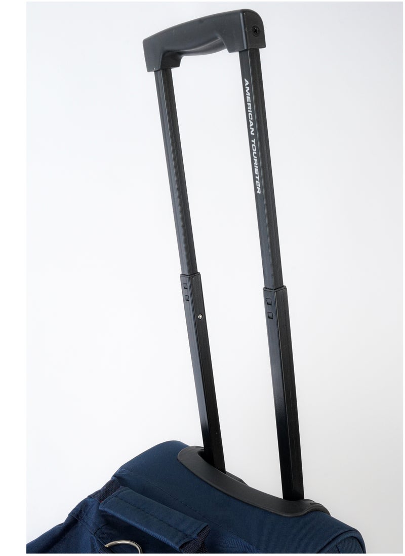 American Tourister VISION Duffel Bag with Wheels, 57 CM (NAVY BLUE)