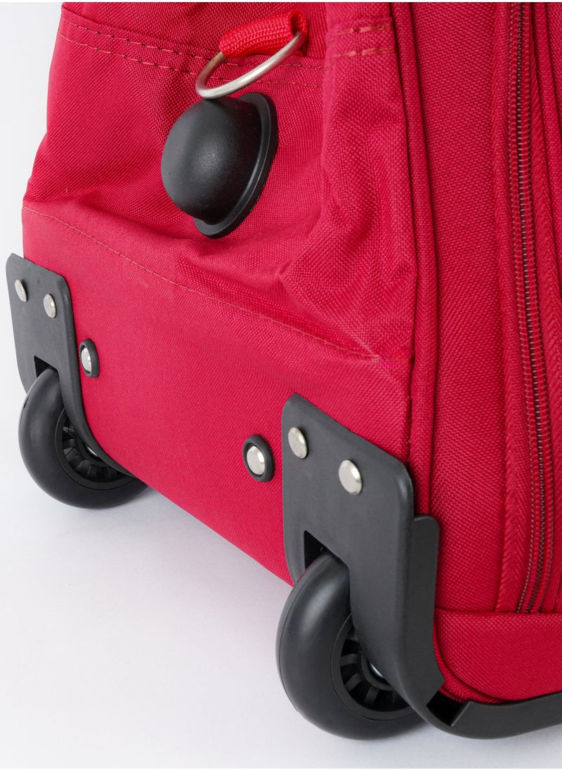 American Tourister VISION Duffel Bag with Wheels, 57 CM (RED)