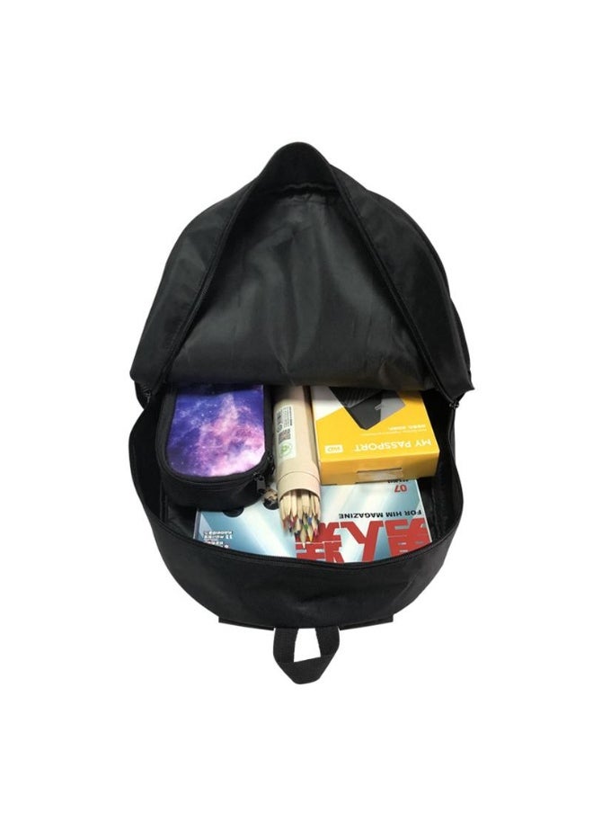 Barbie Backpack For Students School Bag Black