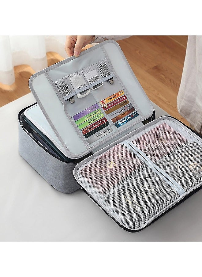 Multi-Layered Document Storage Bag For Home, Large Capacity Multifunctional Box