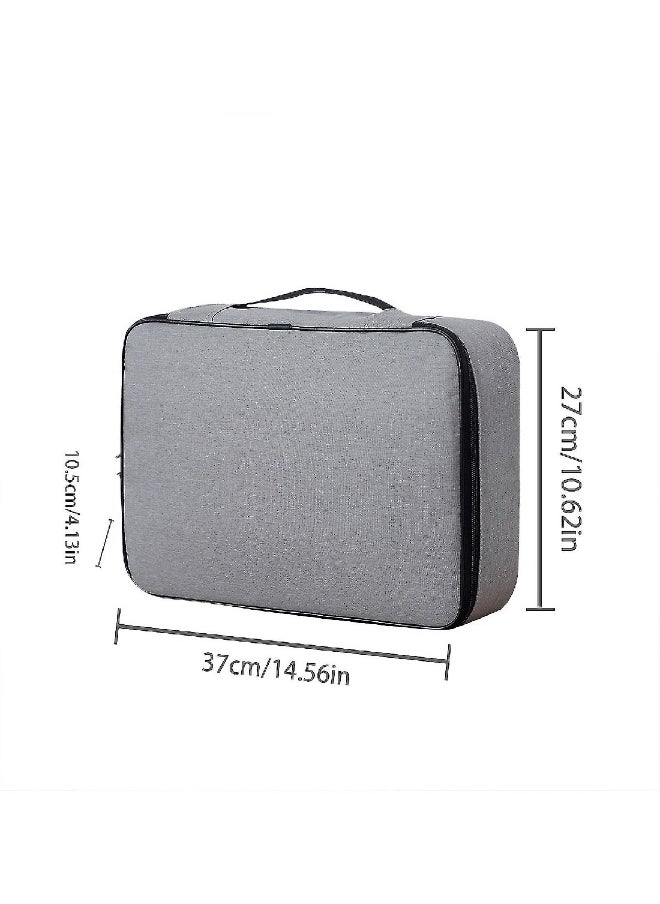 Multi-Layered Document Storage Bag For Home, Large Capacity Multifunctional Box