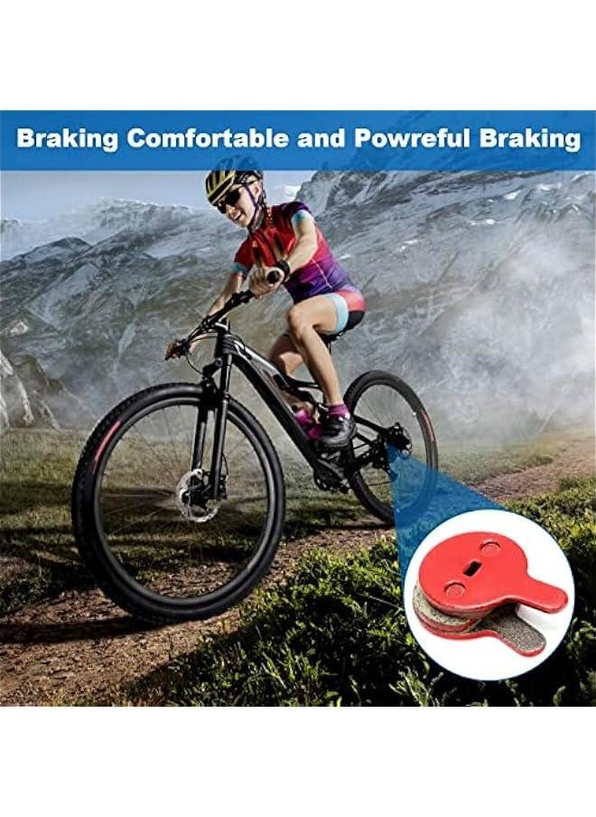 4 Pairs bikes Disc Brake Pads , Semi Metal Brake Disc Rotor Pad for Bb5 M446 Electric bikes Disc Brake Pad gum Mountain bikes