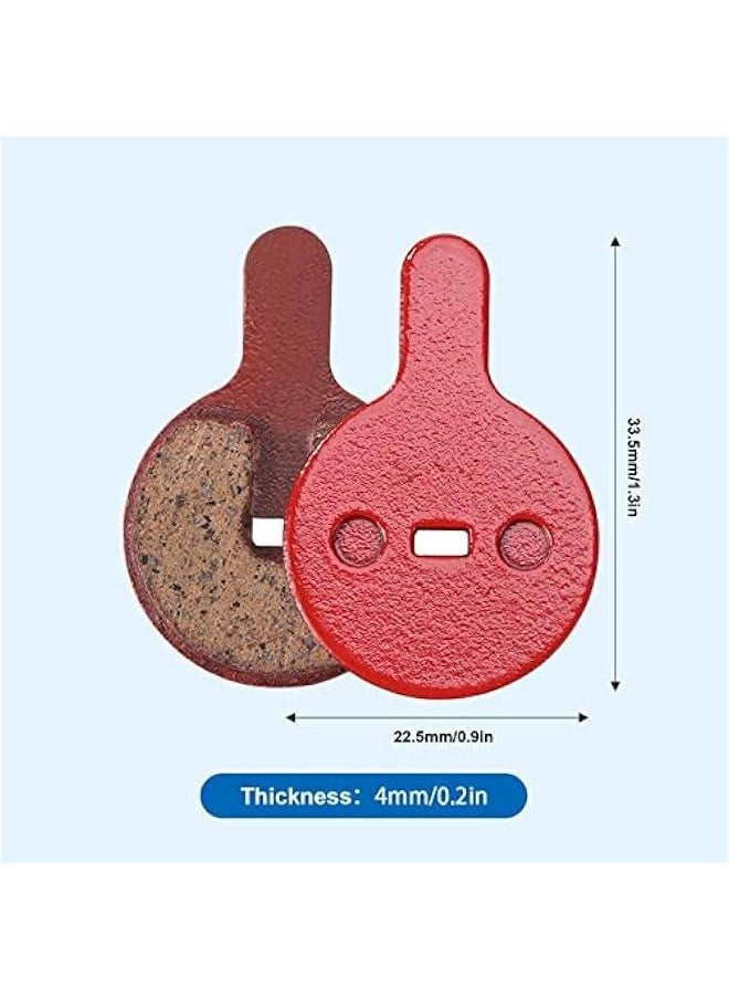 4 Pairs bikes Disc Brake Pads , Semi Metal Brake Disc Rotor Pad for Bb5 M446 Electric bikes Disc Brake Pad gum Mountain bikes