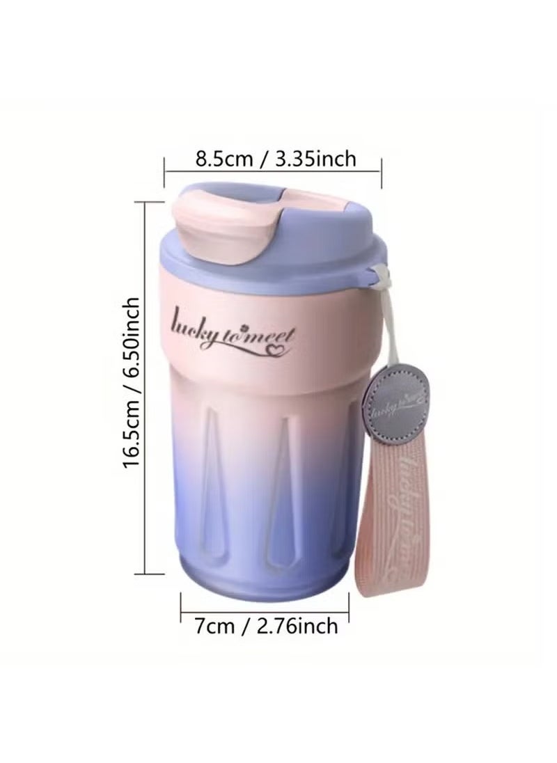 Stainless Coffee Tumbler With Temperature Display,Smart Cup Led,Smart Insulated Travel Coffee Mug Summer Cold Storage Portable Coffee Mug Smart for Car (Smart Black Green)