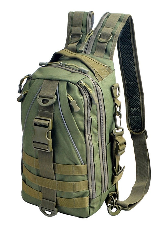Fishing Hiking Sling Backpack 36x13x20centimeter
