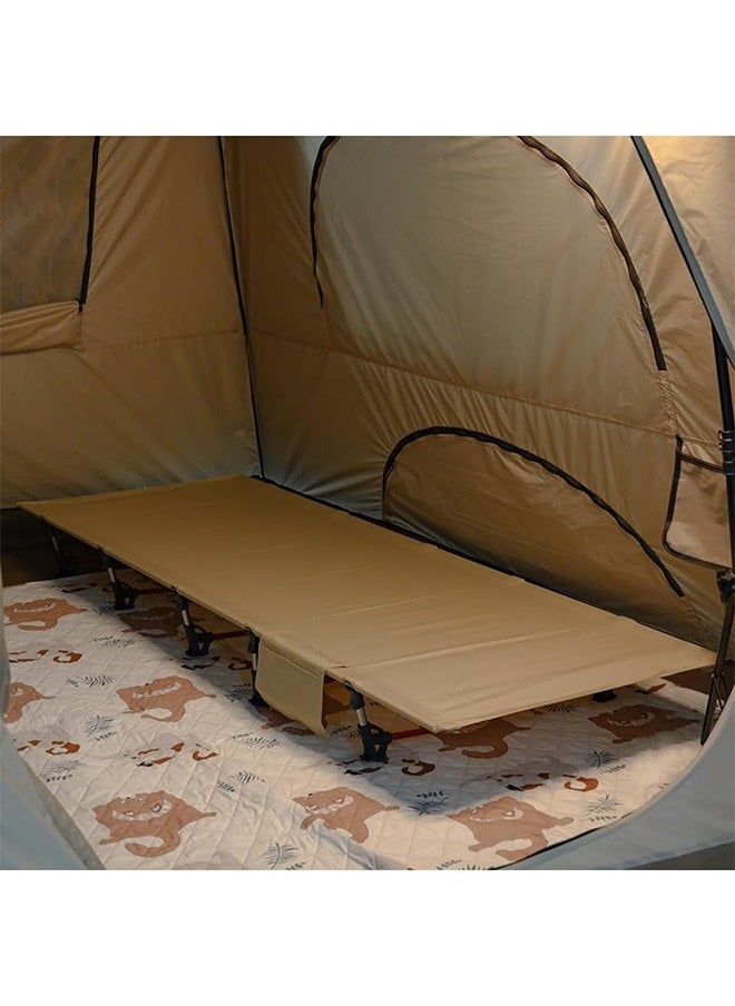 Ultralight Folding Tent Camping Cot Bed - Portable, Lightweight Sleeping Solution for Outdoor Adventures, Hiking, and Camping