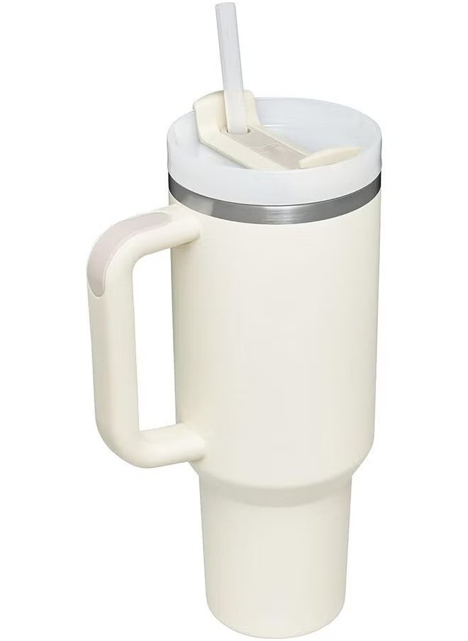 Stanley Quencher H2.0 FlowState Tumbler 40oz (Cream)