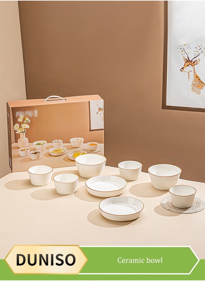 Home Tableware Set High Quality Porcelain Tableware Set Microwave & Dishwasher Safe-Classic Dinnerware Set  great for Oven and Dishwasher and Microwave Safe ﻿