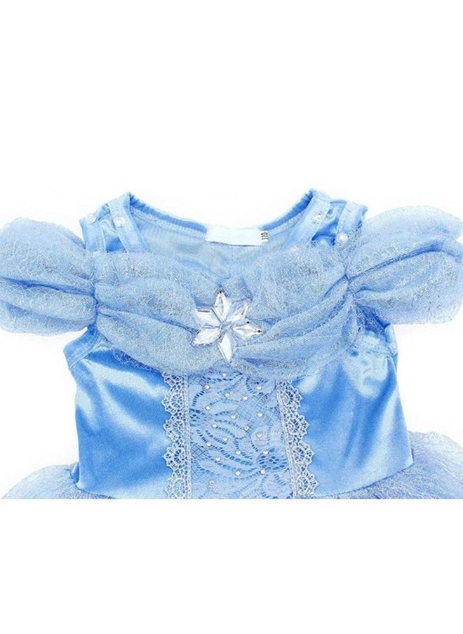 Adorable Princess Cosplay Fancy Party Dress Costume Set With Accessories Kit