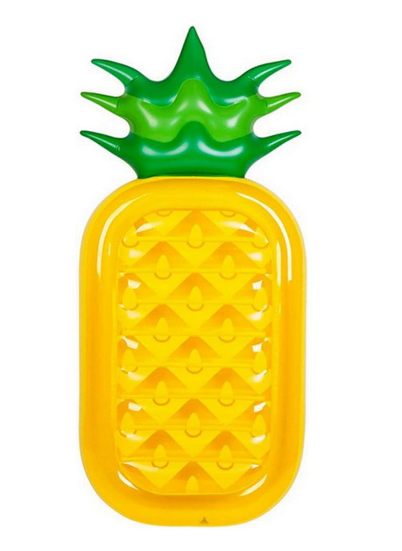 1pcs Large Pool Floaties,Giant Pineapple Pool Party Float Raft ,Toys Raft Kids Adults Beach Parties Inflatable Floatie Lounge Pool-180*90*20cm