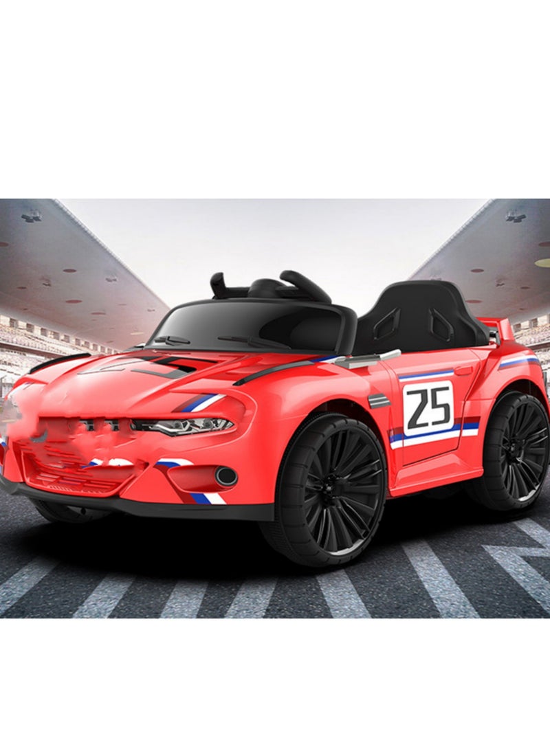 Kids Electric Ride on Vehicles, Motorised Toy Cars Children Electric Car with Remote Control, Baby Ride on Toy Car Electric Car Red
