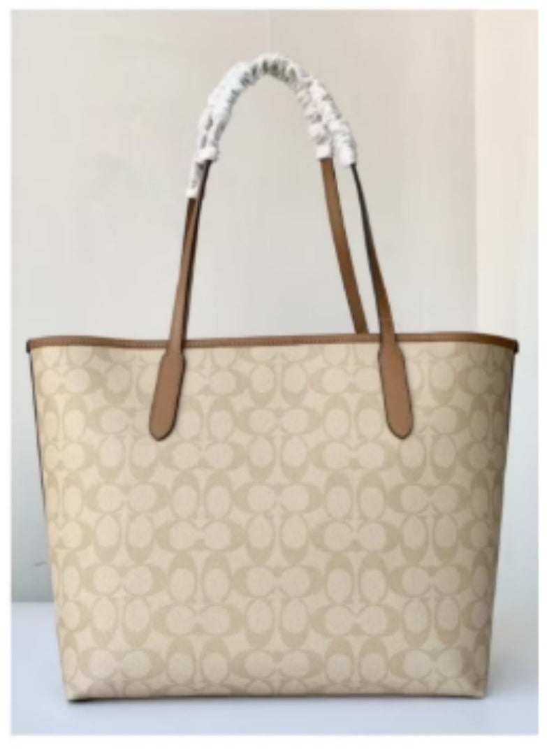 COACH City Tote Bag In Signature Canvas