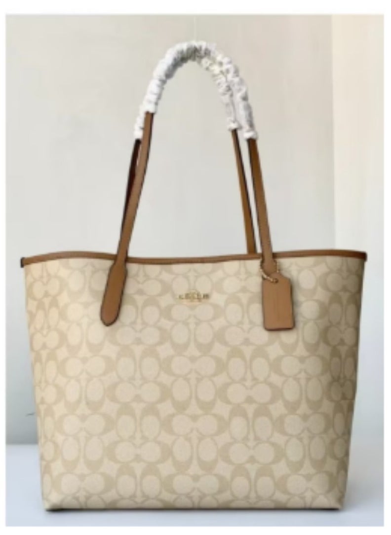 COACH City Tote Bag In Signature Canvas