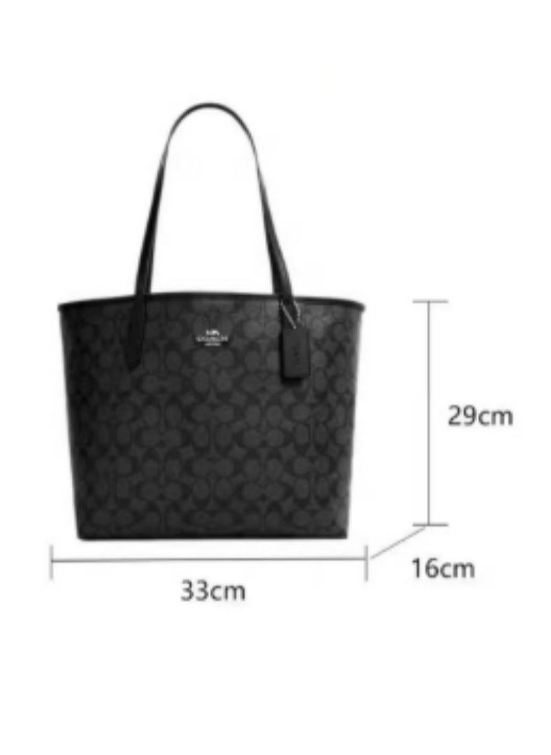 COACH City Tote Bag In Signature Canvas