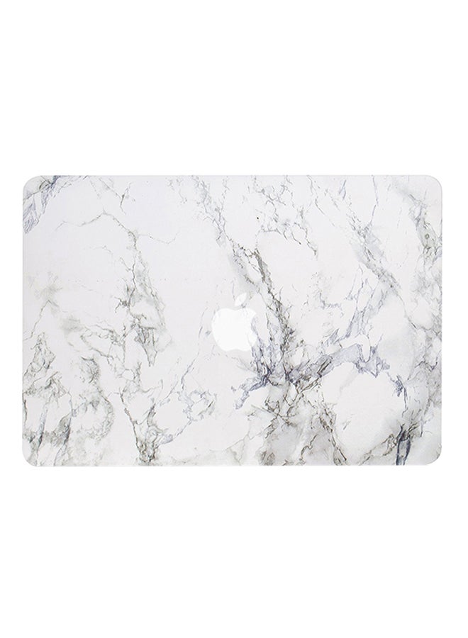 Protective Case Cover For Apple MacBook Pro A1706/A1708 13-Inch White/Grey