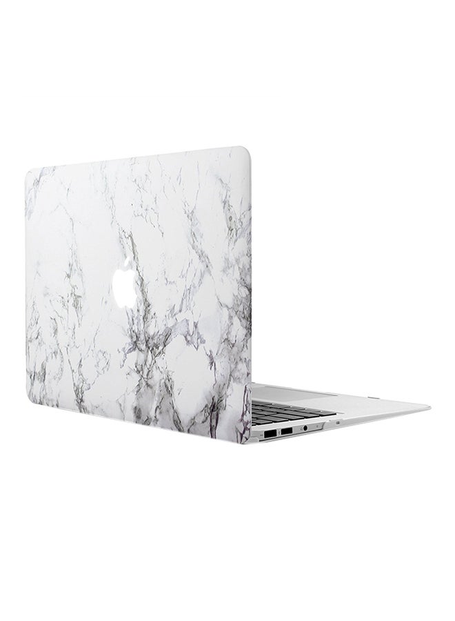Protective Case Cover For Apple MacBook Pro A1706/A1708 13-Inch White/Grey