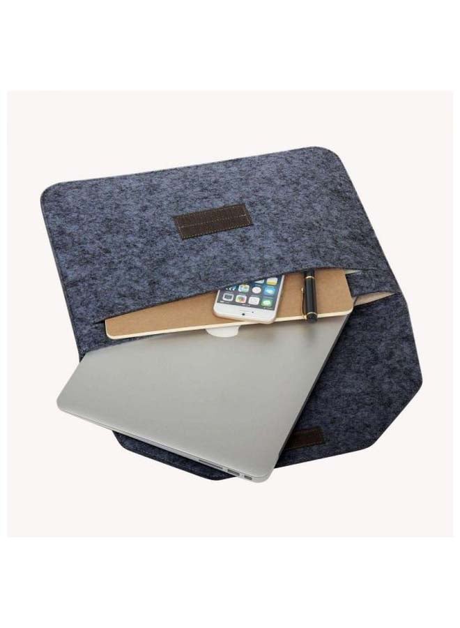 Sleeve Case Cover For Apple MacBook Pro 15-Inch Dark Grey