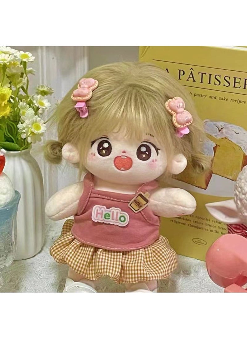 20cm Cotton Doll Clothes Summer Unisex Set HD122