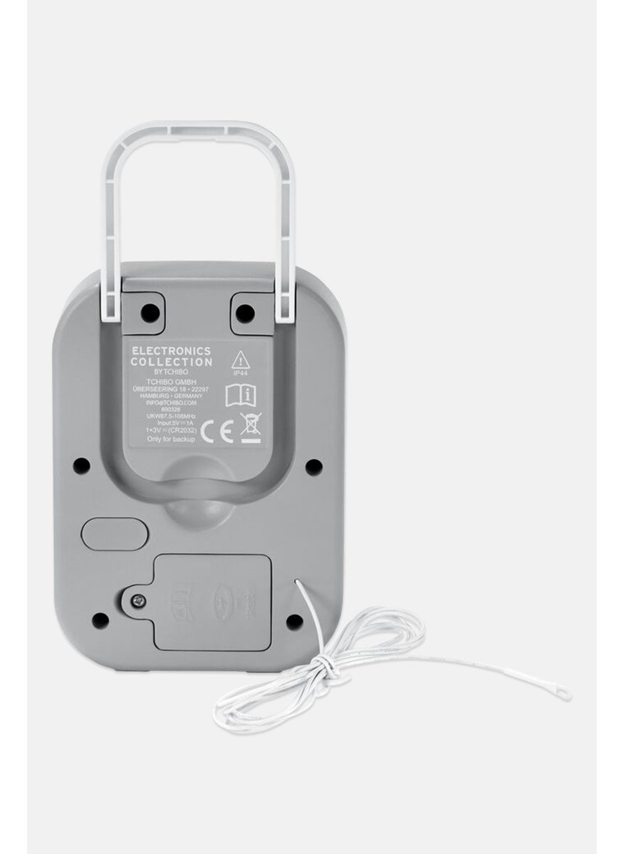 Bathroom Radio, White