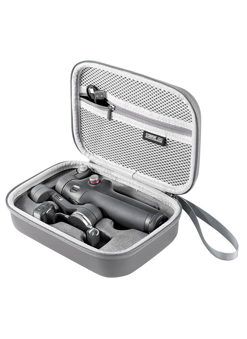 Carry Case for Osmo Mobile 7P/Mobile 7, Portable Storage PU Shoulder Bag for DJI Osmo Mobile 7P Gimbal Stabilizer Accessories