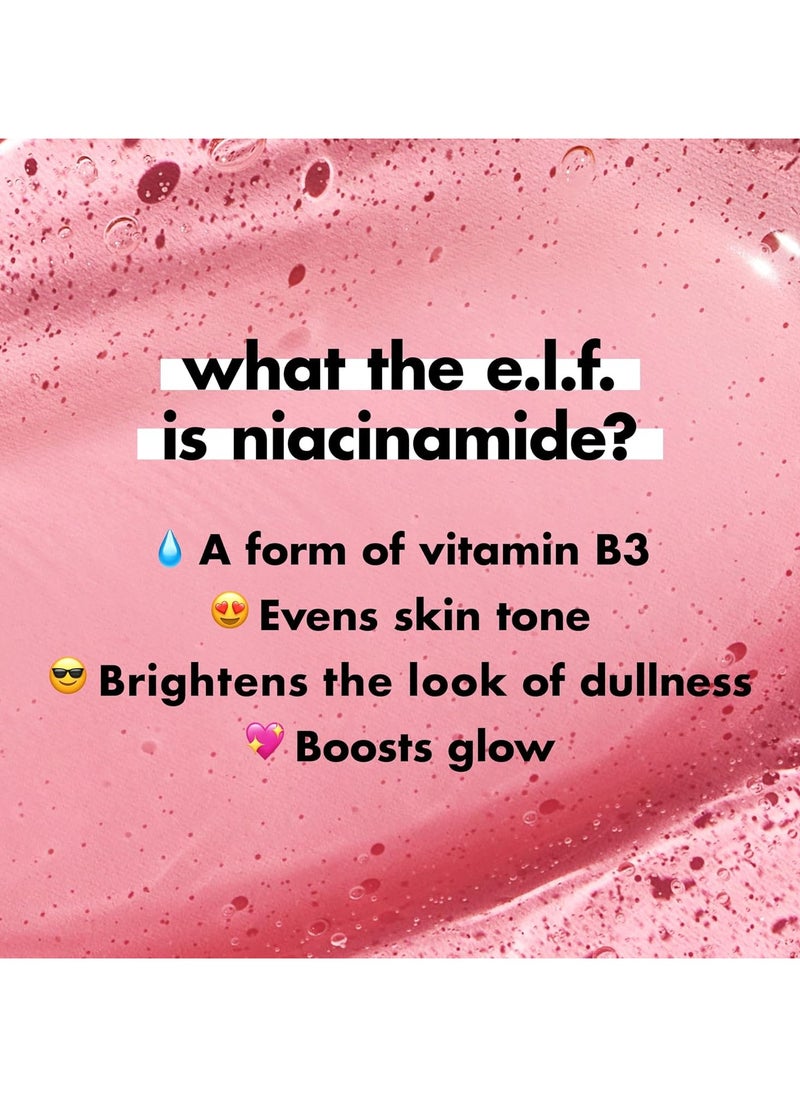 power grip primer with 4 percent niacinamide gel based hydrating face primer evens skin brightens grips makeup vegan and cruelty free 0 point 8 fl oz pink