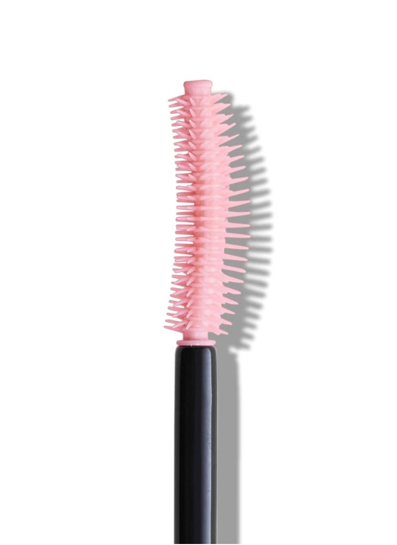 lash n roll curling mascara black lifts separates and curls lashes long lasting smudge proof formula vegan cruelty free