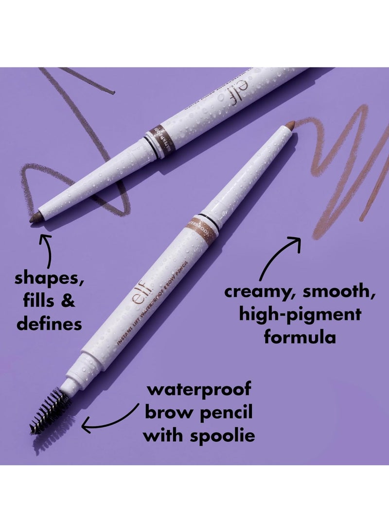instant lift waterproof brow pencil long lasting smudge proof defines shapes fills brows Auburn