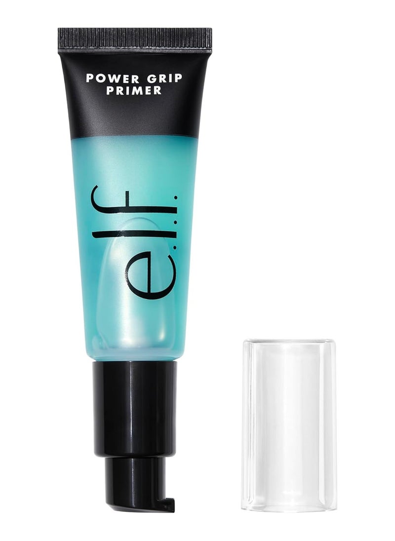 power grip primer with 4 percent niacinamide gel based hydrating face primer evens skin brightens grips makeup vegan and cruelty free 0 point 8 fl oz blue