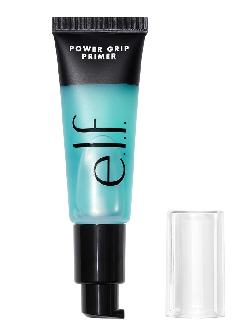 power grip primer with 4 percent niacinamide gel based hydrating face primer evens skin brightens grips makeup vegan and cruelty free 0 point 8 fl oz blue
