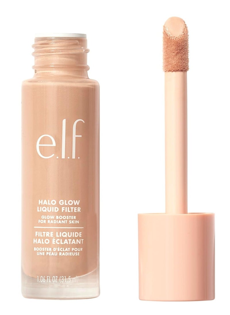 halo glow liquid filter complexion booster for glowing soft focus look infused with hyaluronic acid vegan and cruelty free 4 Medium,All