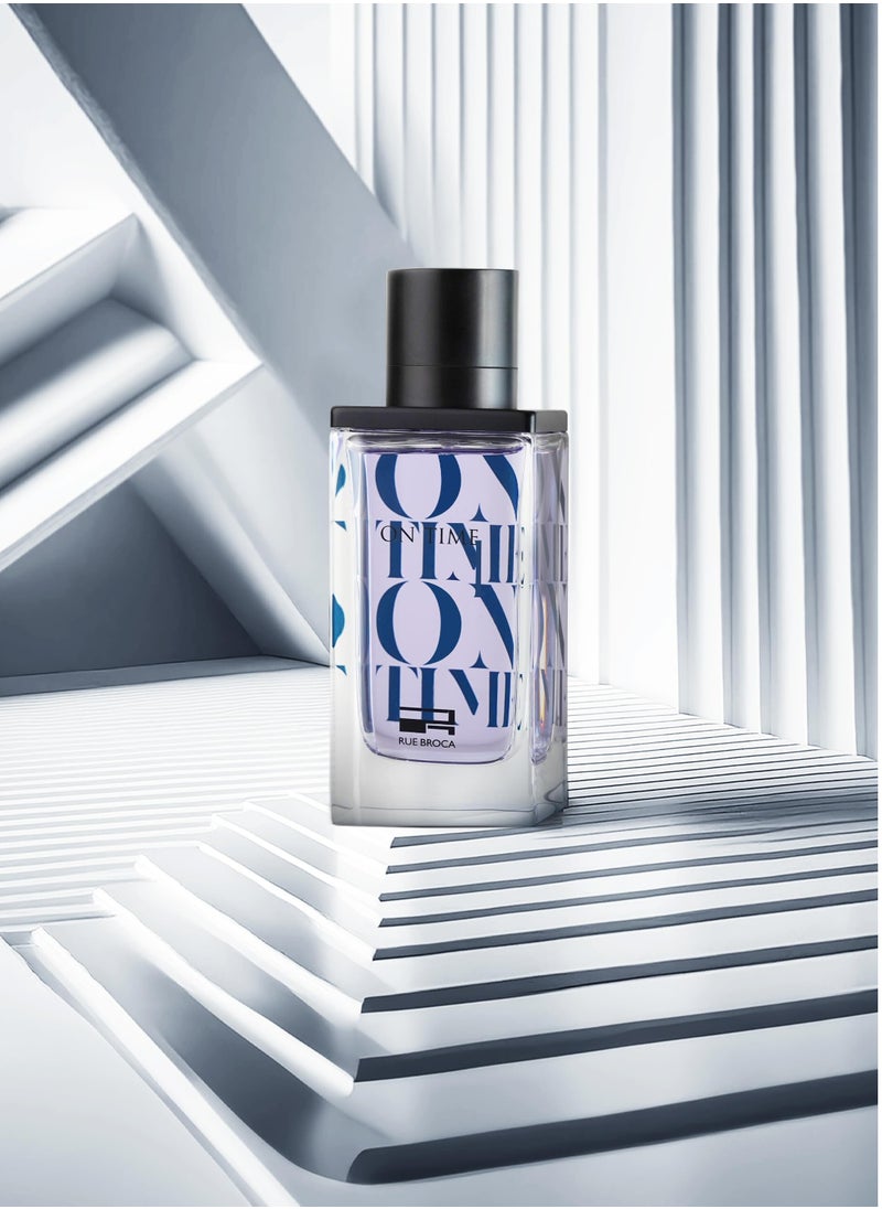 Rue Broca On Time Blue pour homme edp 100mL