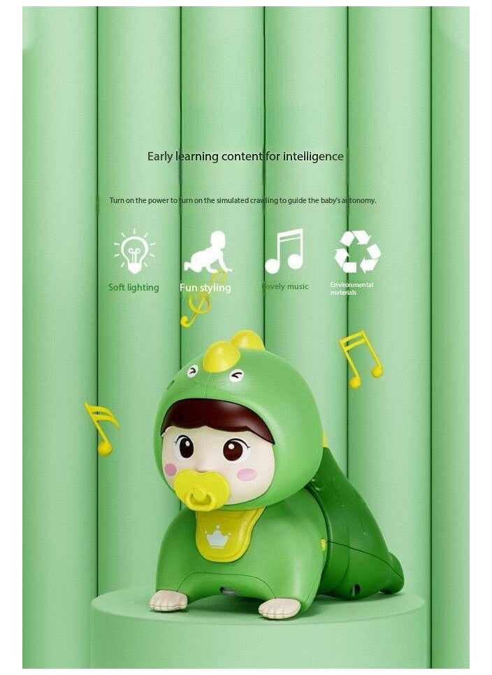 Music Light Infant Toys Electric Crawling Baby Toys Baby Girl Toys Educational Toy Car Learning Toy Gifts For 18-24 Months
