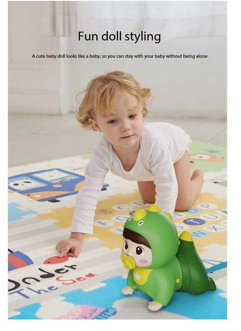 Music Light Infant Toys Electric Crawling Baby Toys Baby Girl Toys Educational Toy Car Learning Toy Gifts For 18-24 Months
