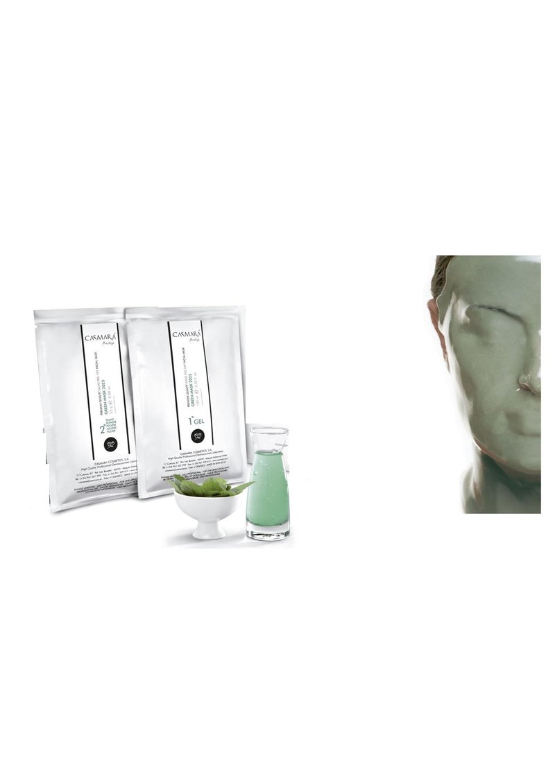 Casmara Premium Quality Algae Peel Off Facial Masks 426 Ouncemask Gel338 OzMask Powder088 Oz green
