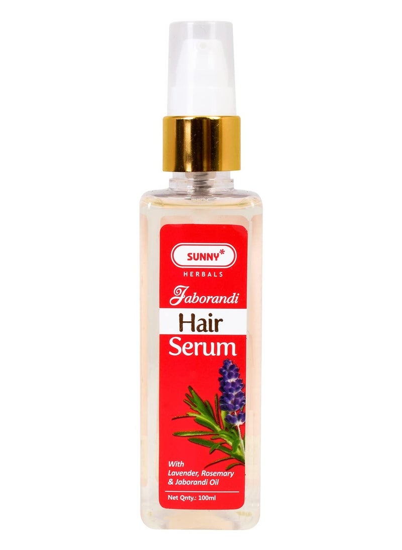 Herbals Hair Serum Enriched With Jaborandi & Basil & Essential Oils To Prevent Hair Loss, Promotes Fuller Hair And Rejuvenates Scalp | Excellent Potion To Nourish Hair 100ml(Pack of 1)