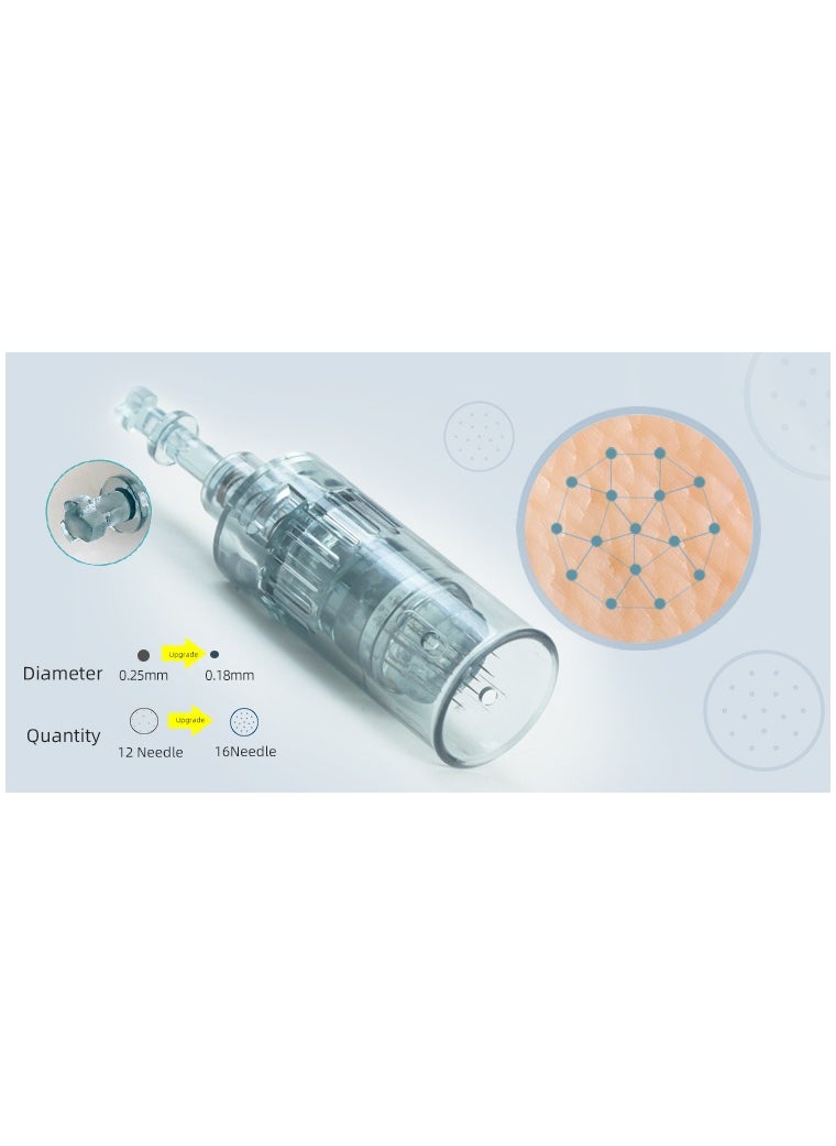 Ultima Professional Microneedling For Skin Care Tool Kit for Face and Body-Silver