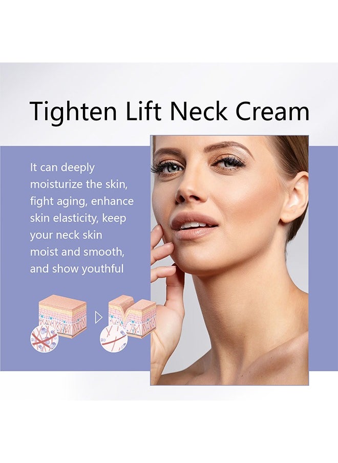 Lifting Neck Cream, Neck Tightening and Lifting Cream, Effective Anti Wrinkle Creams, Reduce Double Chin, Firm Sagging Skin 50g