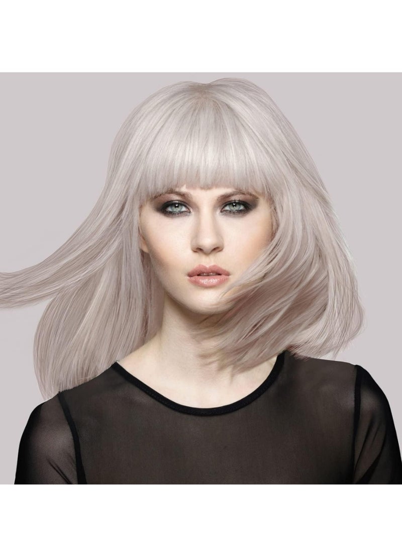 Bblonde Ash Maximum Blonde Toner Non Permanent Hair Toner for Pre Lightened and Blonde Hair Colour Ash Hair Dye with No Ammonia or Peroxide Lasts 8 Washes 75ml