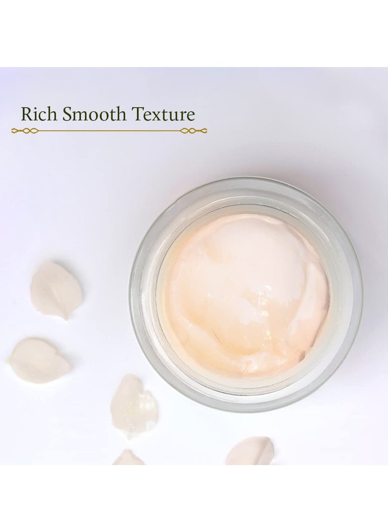 Anti Aging Cream for Women for Wrinkles & Fine Lines with Plant Based Vitamin C & Vitamin E (14 Herbs, 50g)