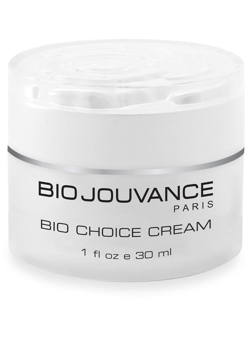 BIO JOUVANCE PARIS - Bio Choice Cream 1oz / 30ml - Lifting | Relax and Reduce Wrinkles | Hydrating | Anti-Aging | Daily Facial Skin Care Treatment Regimen | Made in France